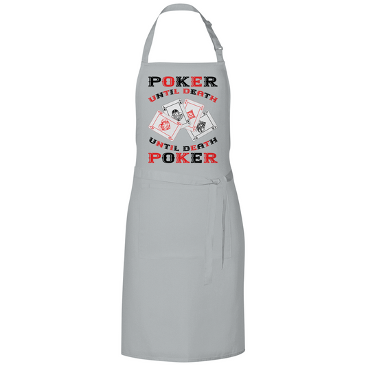 GRILLSCHÜRZE - Poker until Death - Original