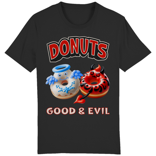 T-SHIRT - Donuts good & evil - Original