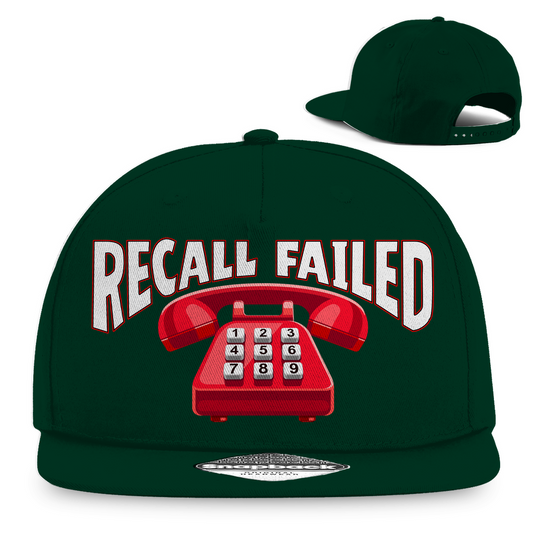 RAPPER CAP - Recall Failed - Original
