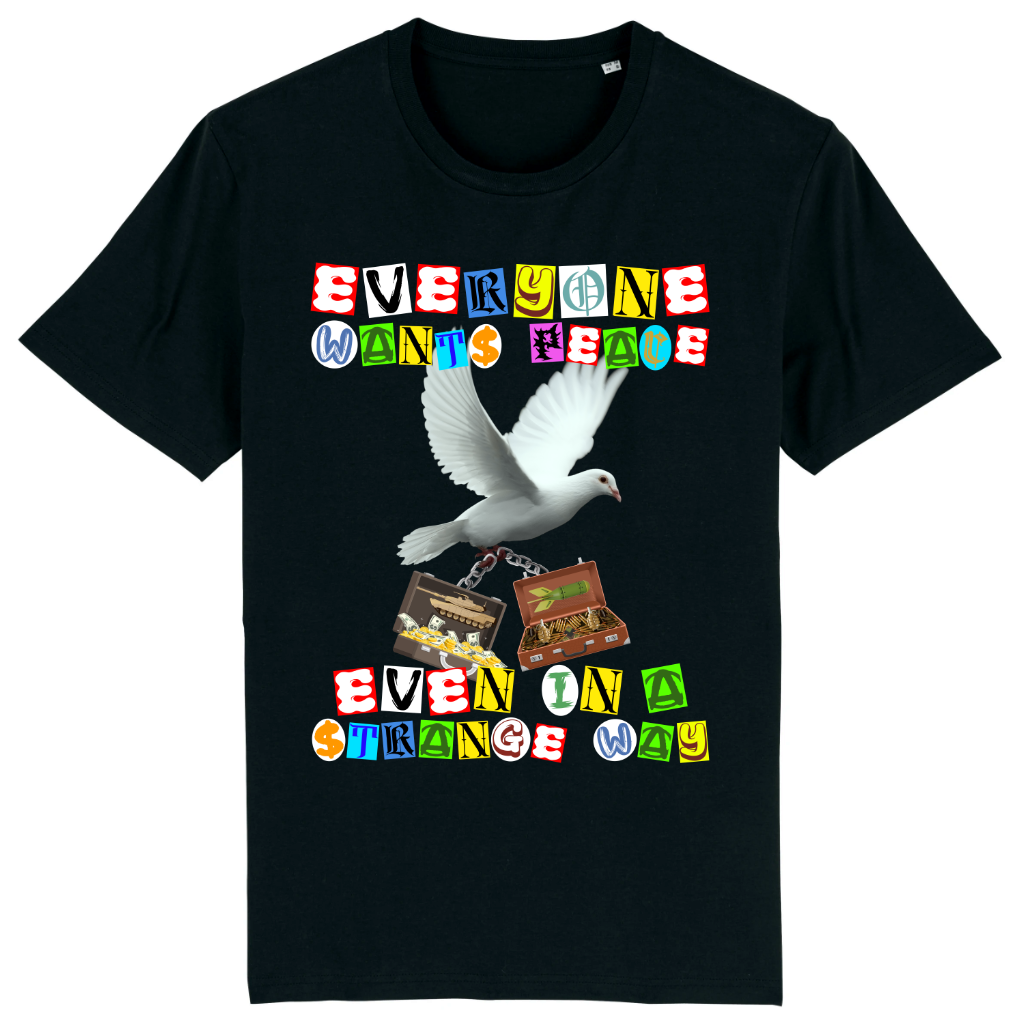 T-SHIRT - Everyone wants Peace - Original